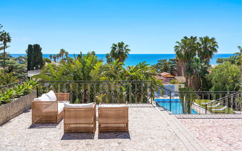 Villa Rebecca: Mare, Ricorrere, Costa, Tropici, Oceano, Shade, Eco Hotel, Mobili Da Esterno, Balcone