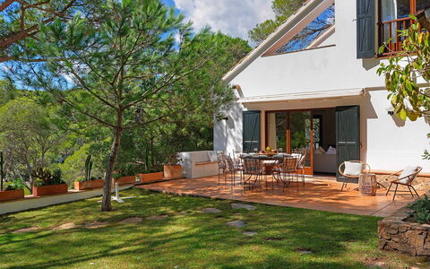 Villa Cassiopea: Casa, Shade, Villetta, Giardino, Estate, Sedia, Agriturismo, Landscaping, Eco Hotel, Backyard