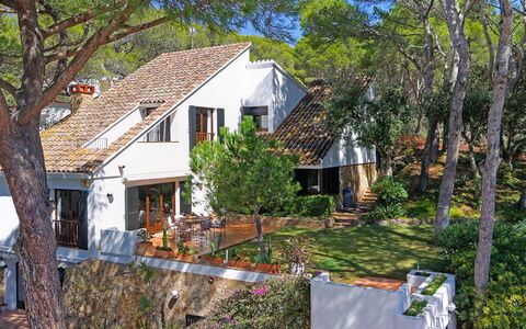 Villa Cassiopea: Albero, Costruzione, Casa, Zona Residenziale, Casa, Tetto, Architettura, Villetta, Estate, Insediamento Umano