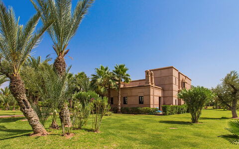 Dar Maril: Arbusto, Estate, Giardino, Landscaping, Dimora, Hacienda, Shade, Villa, Prato