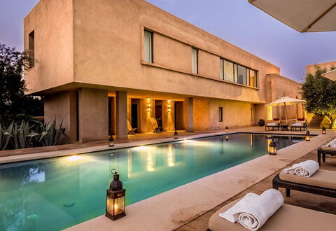 Villa Noria: Piscina, Architettura, Zona Residenziale, Casa, Estate, Ricorrere, Riflessione, Villa, Eco Hotel, Reflecting Pool