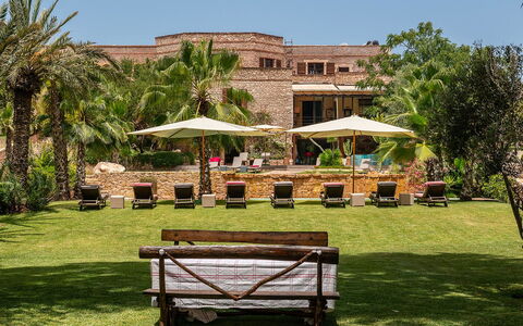 Le Jardin Mogador: Ricorrere, Giardino, Estate, Hacienda, Eco Hotel, Landscaping, Shade, Prato