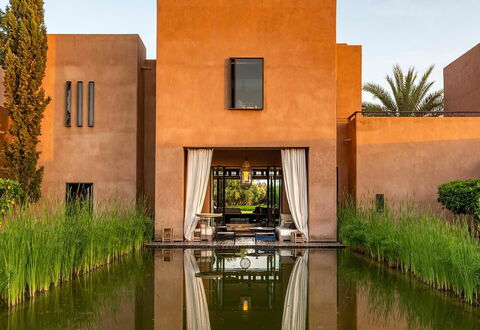 Dar Moon: Zona Residenziale, Riflessione, Casa, Estate, Ricorrere, Villa, Eco Hotel, Reflecting Pool, Piscina, Hacienda