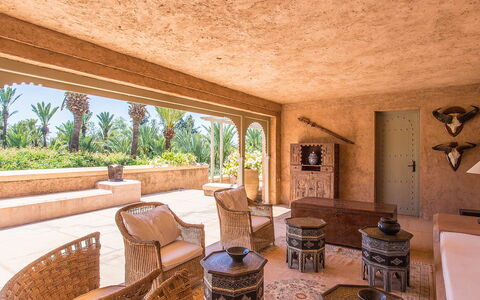 Villa Hasna: Ricorrere, Hacienda, Estate, Villa, Shade, Sedia, Hotel, Eco Hotel, Soggiorno