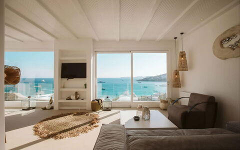 Villa Sonia: Mobilia, Mare, Appartamento, Costa, Ricorrere, Sedia, Oceano, Hotel, Shade, Soggiorno
