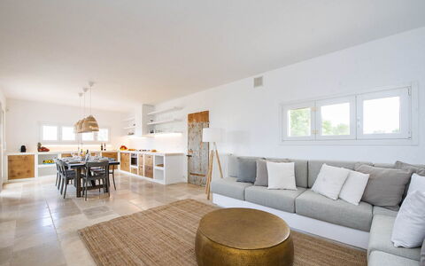 Villa Il Guaceto: Mobilia, Pavimentazione, Interior Design, Pavimento, Parete, Divano, Legna, Soffitto, Soggiorno, Casa