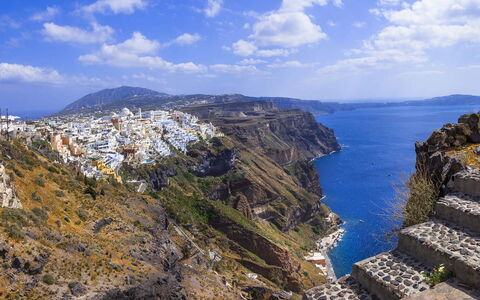 Villa Estia: Costa, Terreno, Costiera E Morfologie Oceanic, Promontorio, Scogliera, Promontorio, Mare, Geologia, Klippe