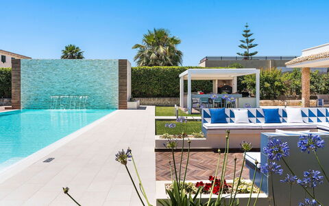 Villa Agorà: Piscina, Ricorrere, Materiale Composito, Eco Hotel, Tempo Libero, Shade, Hotel, Landscaping, Mobili Da Esterno, Villa