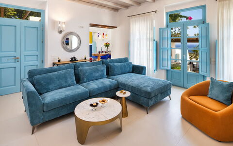 Villa Apanema: Mobilia, Interior Design, Divano, Pavimento, Pavimentazione, Tessile, Appartamento, Camera, Soggiorno, Casa