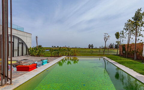Villa Zaynab: Piscina, Materiale Composito, Riflessione, Ricorrere, Giochi D'Acqua, Reflecting Pool, Design, Eco Hotel, Hacienda, Terme