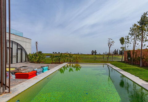Villa Zaynab: Piscina, Materiale Composito, Riflessione, Ricorrere, Giochi D'Acqua, Reflecting Pool, Design, Eco Hotel, Hacienda, Terme