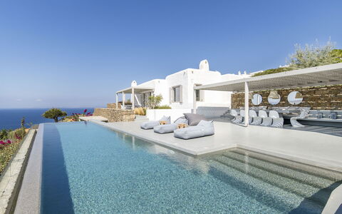 Villa Atlante: Blu, Mare, Costiera E Morfologie Oceanic, Costa, Piscina, Ricorrere, Oceano, Tropici, Villa, Spiaggia