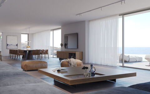 Villa Socrate: Mobilia, Interior Design, Divano, Pavimentazione, Soggiorno, Pavimento, Legna, Tavolo, Tavolino Da Caffè, Camera