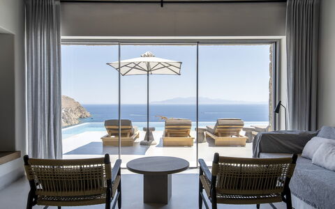 Villa Pegaso: Mobilia, Mare, Sedia, Ricorrere, Shade, Balcone, Mobili Da Esterno, Oceano, Costa