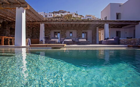 Villa Chimera: Blu, Piscina, Ricorrere, Villa, Piastrella, Attico