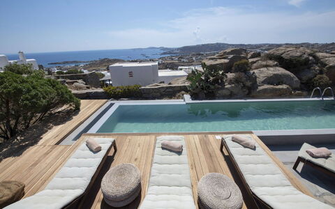 Boho House: Ricorrere, Affioramento, Villa, Lettino, Attico, Mobili Da Esterno, Piscina