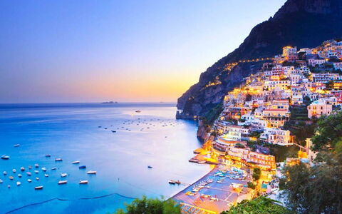 Casa Praiano: Estate, Mare, Costa, Costiera E Morfologie Oceanic, Orizzonte, Barca, Oceano, Moto D'Acqua, Spiaggia, Promontorio