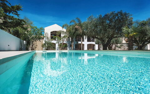 Casa Tika: Blu, Piscina, Ricorrere, Materiale Composito, Estate, Hacienda, Villa, Shade, Hotel, Eco Hotel