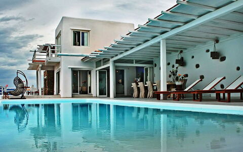 Fanaria Villa: Blu, Ricorrere, Mobili Da Esterno, Piscina, Tempo Libero, Eco Hotel, Villa, Hotel, Shade