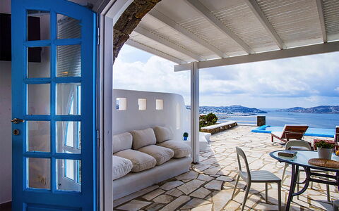 Rose Studio 3: Blu, Mobilia, Sedia, Mare, Mobili Da Esterno, Ricorrere, Costa, Shade, Cucina & Sala Da Pranzo Tavolo, Villa