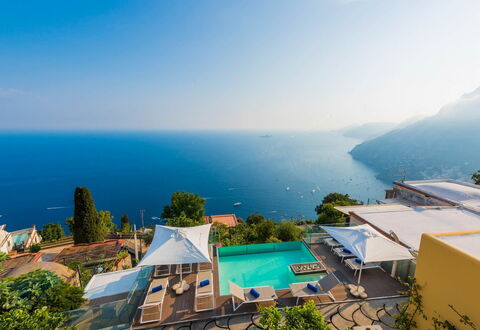 Villa Amanda: Piscina, Ricorrere, Costiera E Morfologie Oceanic, Mare, Costa, Visione Globale, Fotografia Aerea, Eco Hotel, Oceano