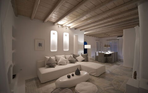 Villa Amon: Parete, Interior Design, Mobilia, Pavimentazione, Pavimento, Appartamento, Soffitto, Casa, Camera, Soggiorno