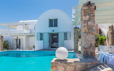 Villa Crystal: Blu, Piscina, Ricorrere, Estate, Villa, Dimora, Hotel, Sedia, Design, Cupola