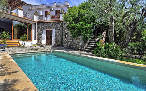 Villa del Mare: Blu, Piscina, Ricorrere, Materiale Composito, Estate, Eco Hotel, Hacienda, Giochi D'Acqua, Villa, Backyard