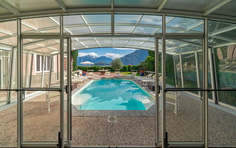 Villa Meridiana: Piscina, Ricorrere, Shade, Eco Hotel, Struttura Esterna, Villa, Resort Citta ', Hotel, Alpi, Mobili Da Esterno