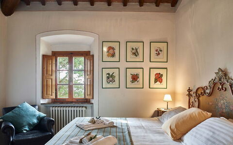 Villa Novellina: Mobilia, Interior Design, Parete, Letto, Camera Da Letto, Legna, Pavimentazione, Soffitto, Camera, Pavimento