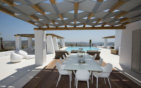 Villa Opallia: Interior Design, Pavimentazione, Pavimento, Mobilia, Soffitto, Sedia, Appartamento, Shade, Soggiorno, Villa