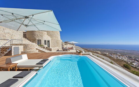 Villa Orestis: Blu, Piscina, Mare, Ricorrere, Oceano, Vacanza, Resort Citta ', Località Balneare, Hotel, Villa