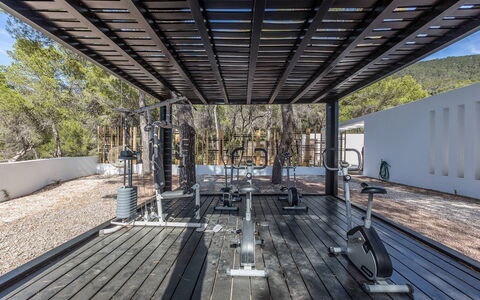 Villa Tomsk: Shade, Piscina
