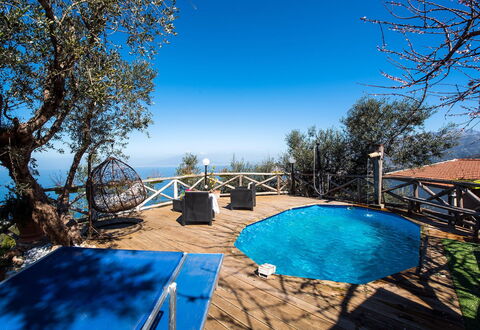Villa Pandora: Blu, Piscina, Mobili Da Esterno, Ricorrere, Shade, Eco Hotel, Sedia, Resort Citta ', Corrimano, Hotel