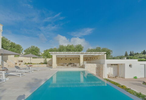 Masseria Ostuni: Estate, Calcestruzzo, Piscina, Shade, Villa, Piastrella