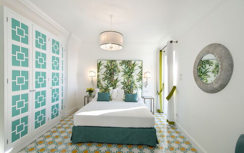 Villa Melissa: Mobilia, Parete, Interior Design, Pavimento, Pavimentazione, Camera Da Letto, Appartamento, Letto, Casa, Lancia Cuscino
