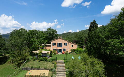 Villa la Foresta: Albero, Area Rurale, Villetta, Hill Station, Estate, Piantagione, Eco Hotel, Paesino Di Montagna, Agriturismo, Sempreverde