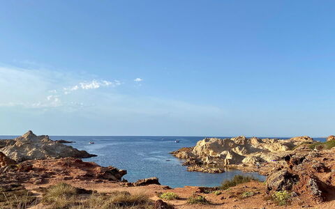 Villa Neper: Blu, Roccia, Corpo D'Acqua, Costa, Costiera E Morfologie Oceanic, Estate, Mare, Orizzonte, Riva