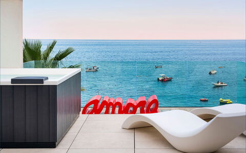 Casa Pink: Mobili Da Esterno, Mare, Oceano, Lettino, Spiaggia, Costa, Tropici, Caraibico, Sedia A Sdraio