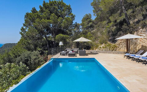 Villa Beleza: Blu, Acqua, Paesaggio Naturale, Piscina, Ricorrere, Mobili Da Esterno, Tropici, Costa, Promontorio, Eco Hotel