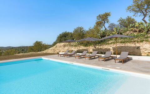 Villa Arcobaleno: Blu, Piscina, Mobili Da Esterno, Ricorrere, Eco Hotel, Villa