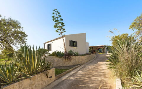 Villa Arcobaleno: Cielo, Arbusto, Casa, Lotto, Landscaping, Estate, Giardino, Shade, Driveway