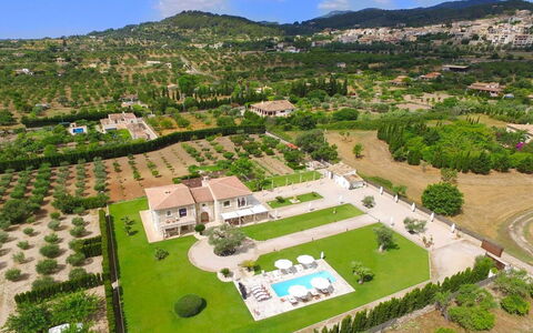 Villa Higo: Piscina, Estate, Ricorrere, Hacienda, Dimora, Landscaping, Villa, Prato, Agriturismo, Piantagione
