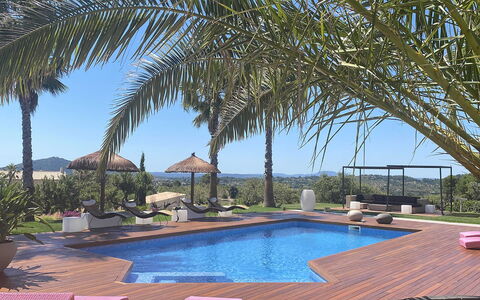 Villa Sofia: Piscina, Mobilia, Ricorrere, Mobili Da Esterno, Eco Hotel, Shade, Lettino, Sedia, Ombrello, Tempo Libero