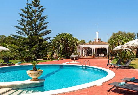 Villa Fountain: Piscina, Ricorrere, Hacienda, Eco Hotel, Estate, Tempo Libero, Villa, Landscaping, Shade