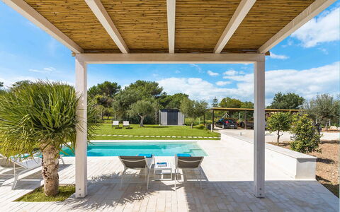Villa Doddi: Mobili Da Esterno, Piscina, Ricorrere, Shade, Struttura Esterna, Portico, Giardino, Terrazza, Eco Hotel, Pergola