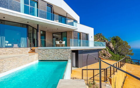 Villa Mirante: Blu, Mare, Costiera E Morfologie Oceanic, Costa, Oceano, Piscina, Ricorrere, Villa, Riva, Eco Hotel