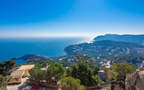 Villa Mirante: Blu, Orizzonte, Paesaggio Naturale, Costa, Costiera E Morfologie Oceanic, Mare, Paesaggio, Terreno, Promontorio, Oceano