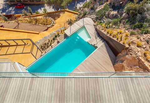 Villa Mirante: Piscina, Ricorrere, Materiale Composito, Eco Hotel, Villa, Le Scale, Hotel, Resort Citta ', Mobili Da Esterno, Deck