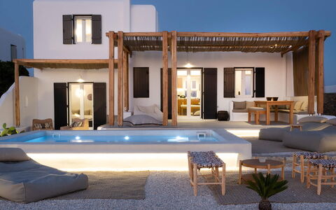 Villa Osiride: Ricorrere, Piscina, Struttura Esterna, Pergola, Mobili Da Esterno, Design, Villa, Eco Hotel, Shade, Sedia